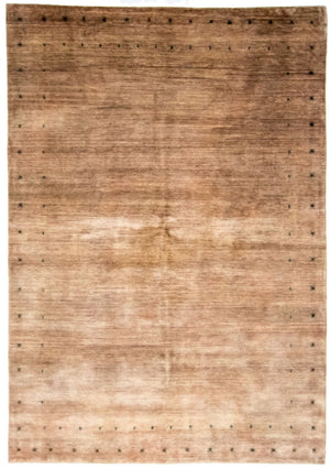 Tapis Gabbeh - Loribaft Persan - 242 x 167 cm - marron