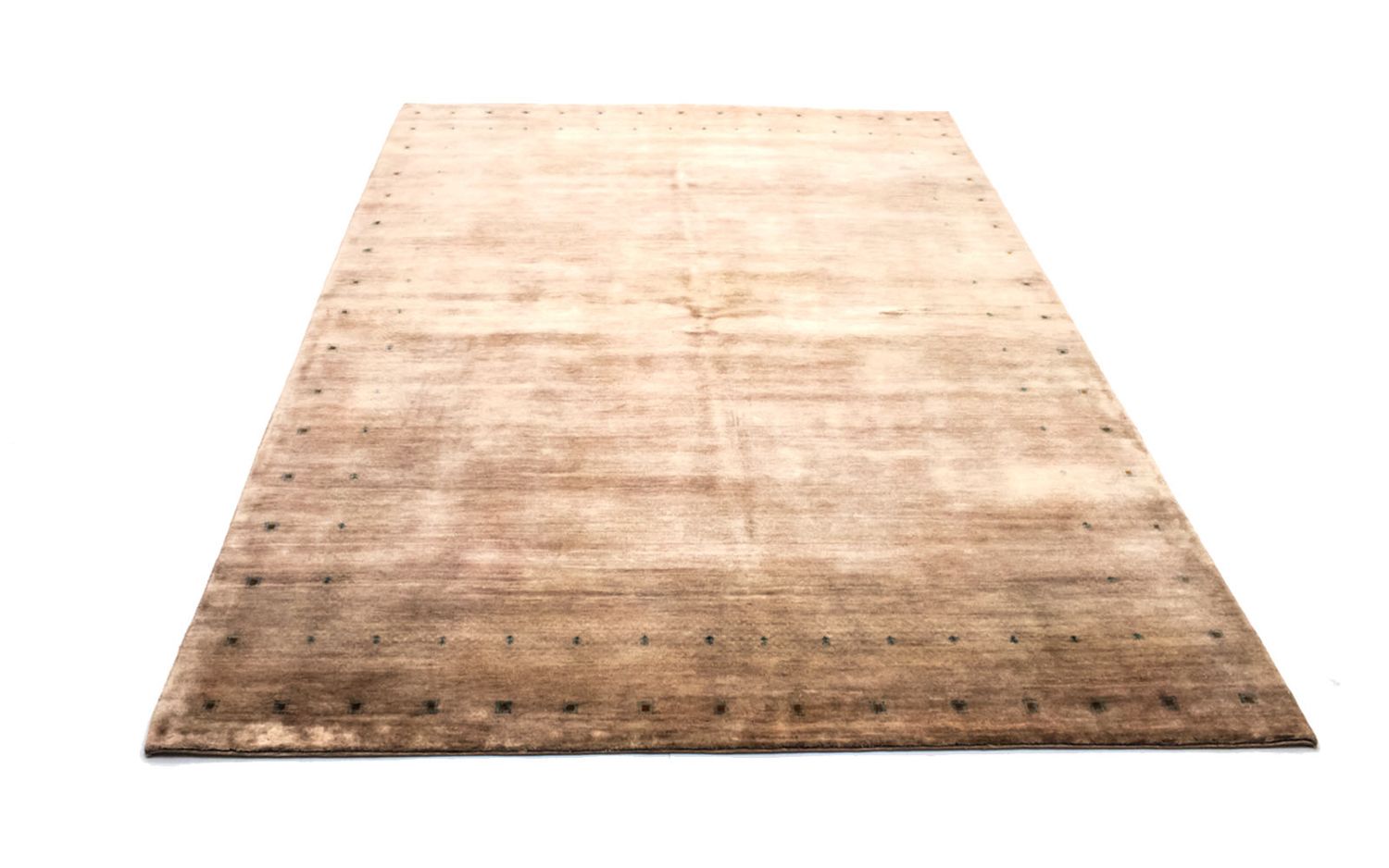 Tapis Gabbeh - Loribaft Persan - 242 x 167 cm - marron