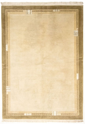 Tapis Népalais - 240 x 168 cm - beige