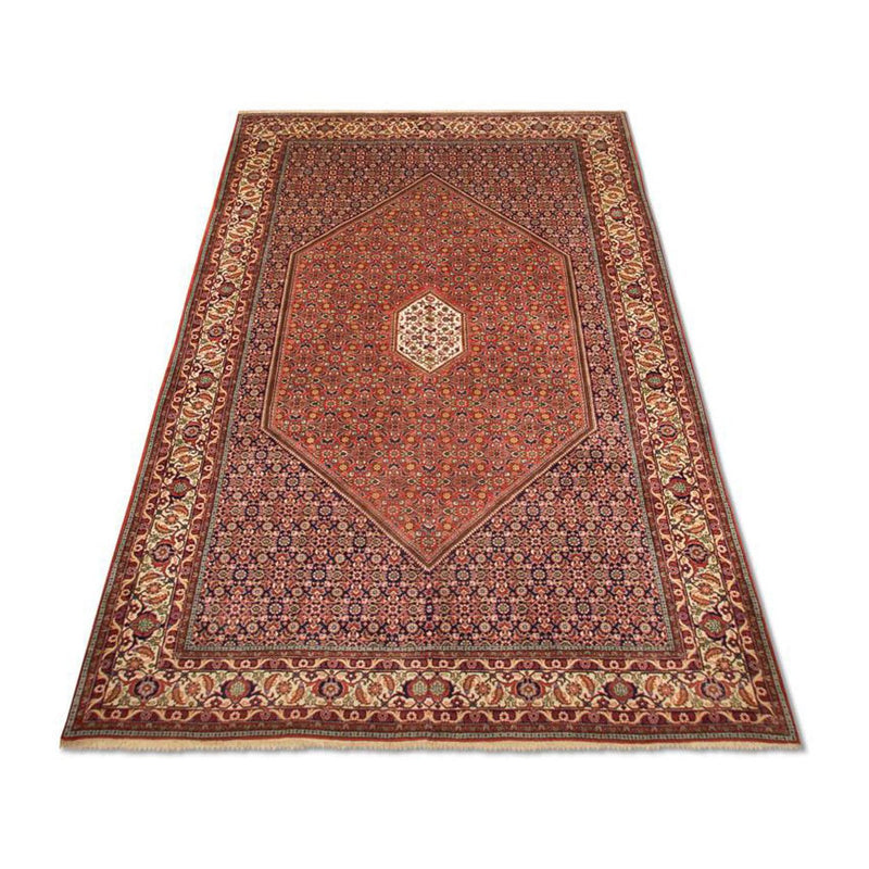Tapis persan - Bidjar - 348 x 203 cm - marron clair
