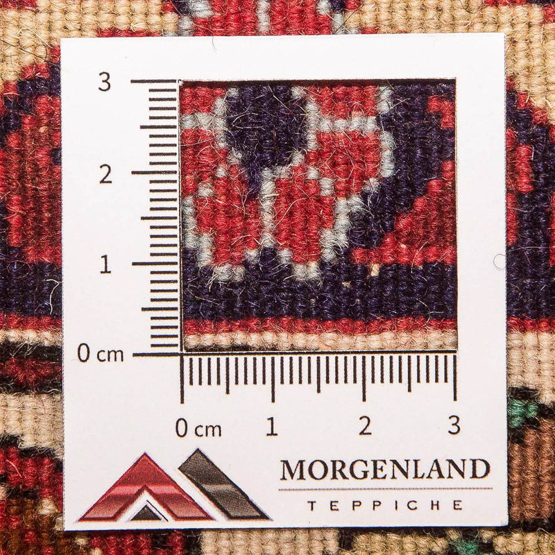 Tapis persan - Bidjar - 348 x 203 cm - marron clair