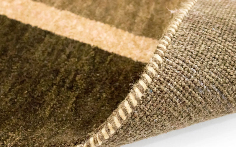 Tapis Gabbeh - Loribaft Persan - 253 x 203 cm - marron