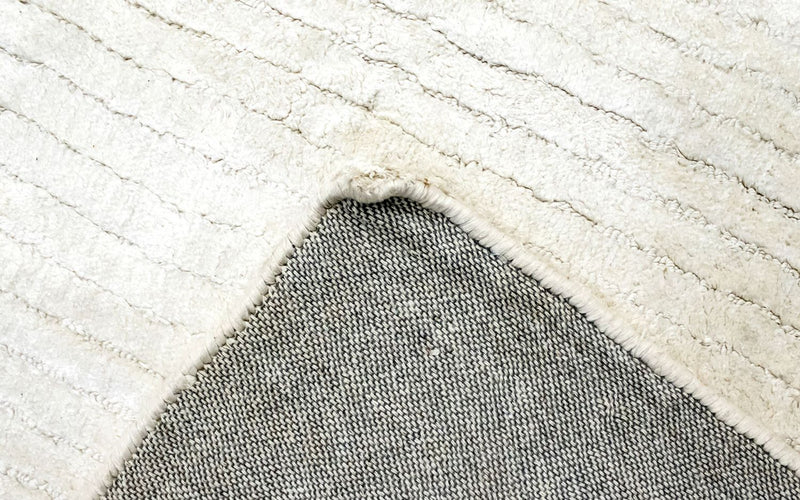 Tapis en laine - 155 x 89 cm - beige