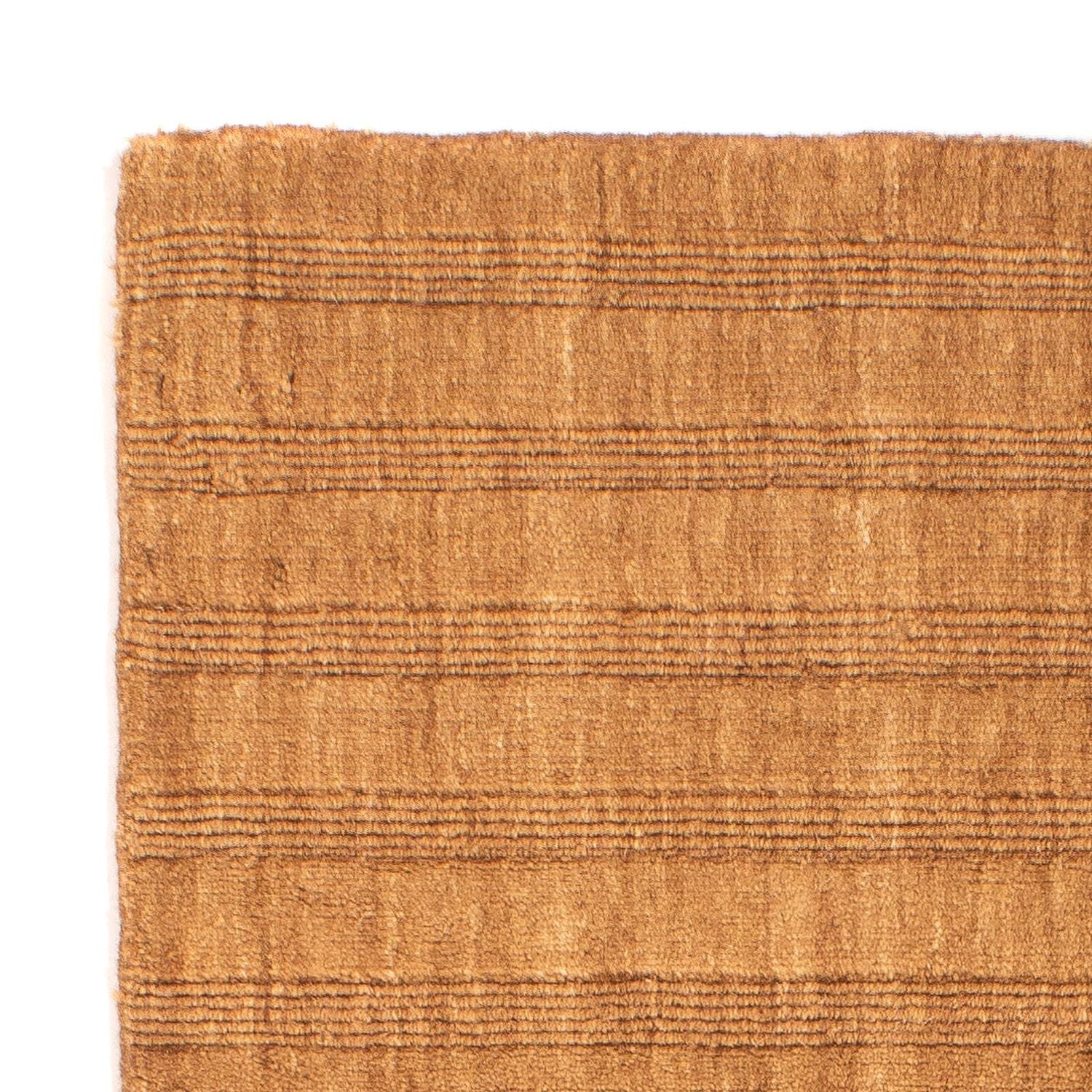 Tapis Gabbeh - Loribaft Softy - 142 x 75 cm - marron