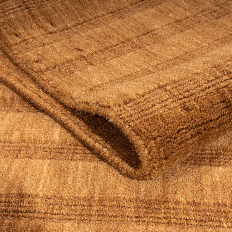 Tapis Gabbeh - Loribaft Softy - 142 x 75 cm - marron