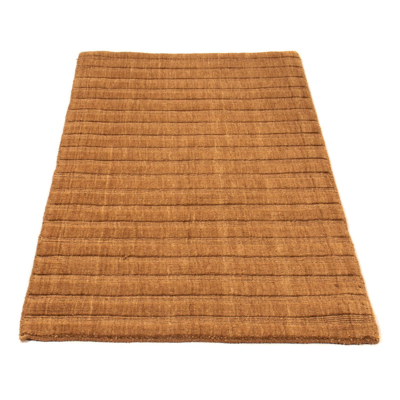 Tapis Gabbeh - Loribaft Softy - 142 x 75 cm - marron