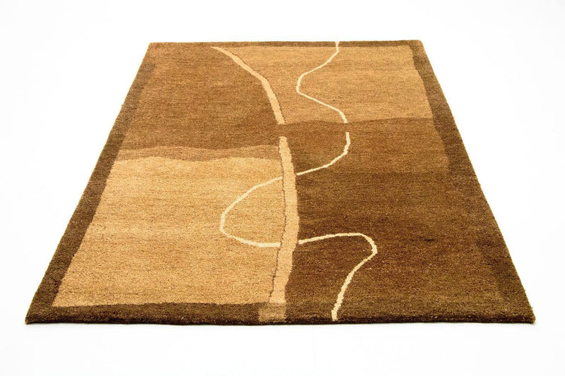 Tapis Gabbeh - Indus - 199 x 145 cm - multicolore