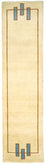 Tapis de couloir Tapis Gabbeh - Indus - 298 x 80 cm - beige