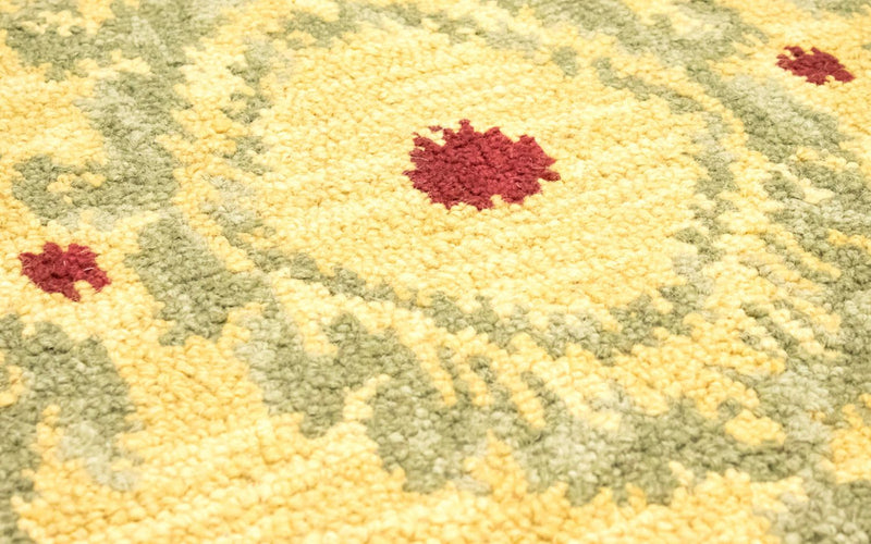 Tapis en laine - 243 x 152 cm - jaune