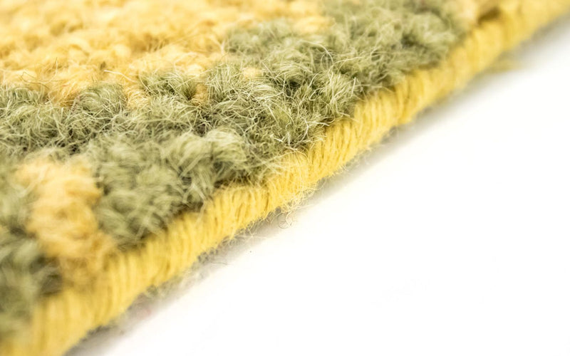 Tapis en laine - 243 x 152 cm - jaune