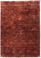 Tapis en laine - 150 x 104 cm - marron