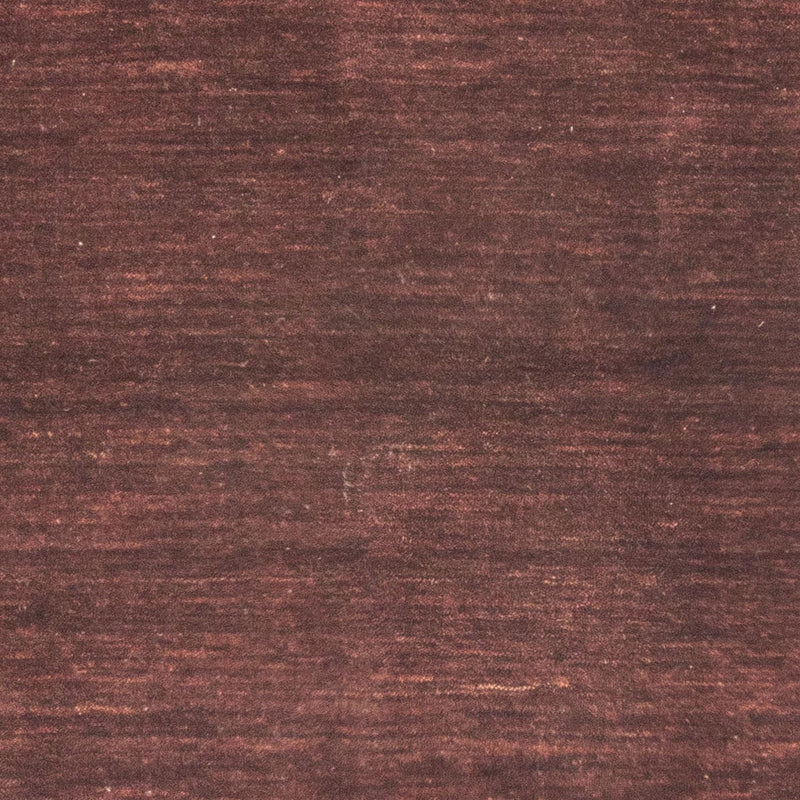 Tapis Gabbeh - Loribaft Softy - 152 x 103 cm - marron foncé