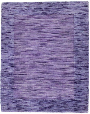 Tapis en laine - 90 x 60 cm - violet