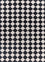 Tapis en laine - 280 x 182 cm - noir et blanc