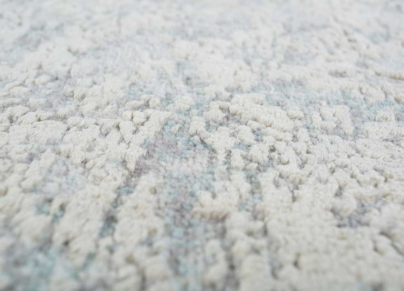 Tapis en laine - 298 x 235 cm - argent
