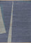 Tapis en sisal - 270 x 180 cm - bleu de mer