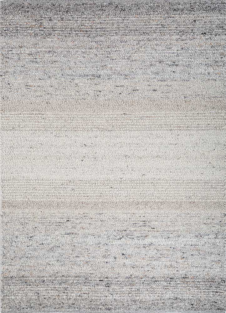 Tapis en laine - 240 x 180 cm - gris clair