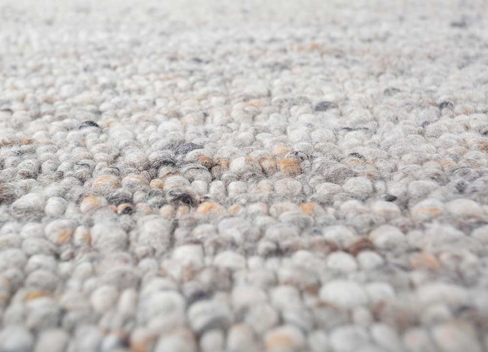 Tapis en laine - 240 x 180 cm - gris clair