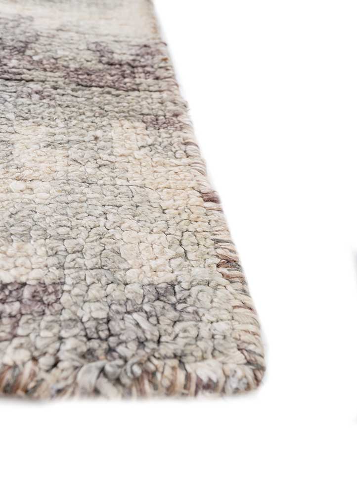 Tapis en viscose - 375 x 210 cm - gris