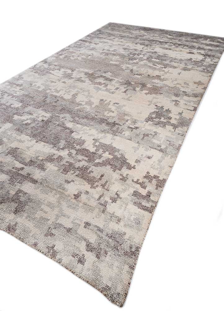 Tapis en viscose - 375 x 210 cm - gris