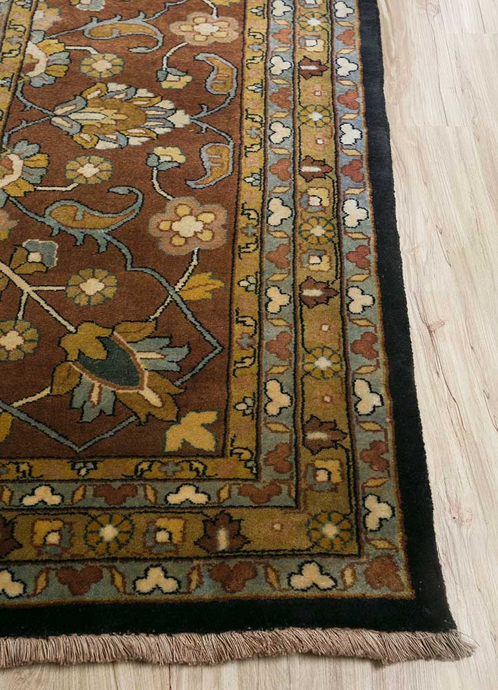 Tapis en laine - 450 x 360 cm - bleu
