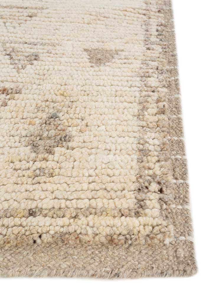 Tapis en laine - 300 x 255 cm - crème