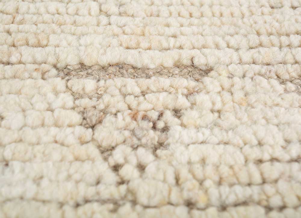 Tapis en laine - 300 x 255 cm - crème