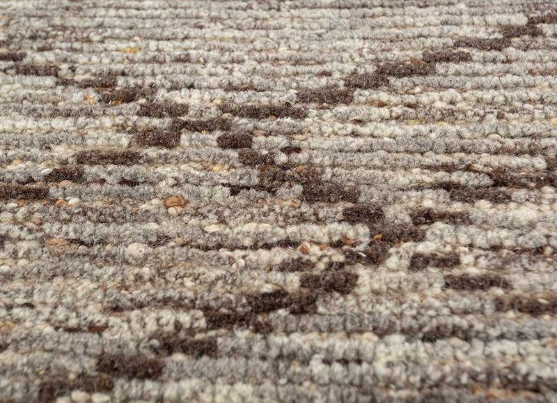 Tapis en laine - 300 x 270 cm - beige foncé