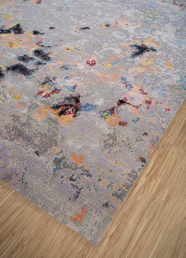 Designer Teppich - 335 x 240 cm - mehrfarbig
