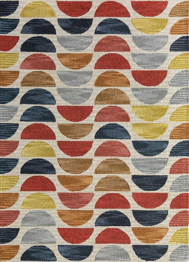 Tapis en laine - 390 x 240 cm - multicolore