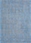 Tapis en laine - 180 x 120 cm - bleu de mer