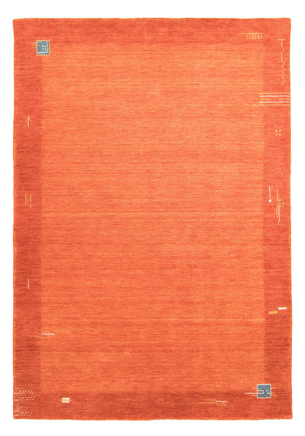 Tapis Gabbeh - Indus - 180 x 120 cm - rouge