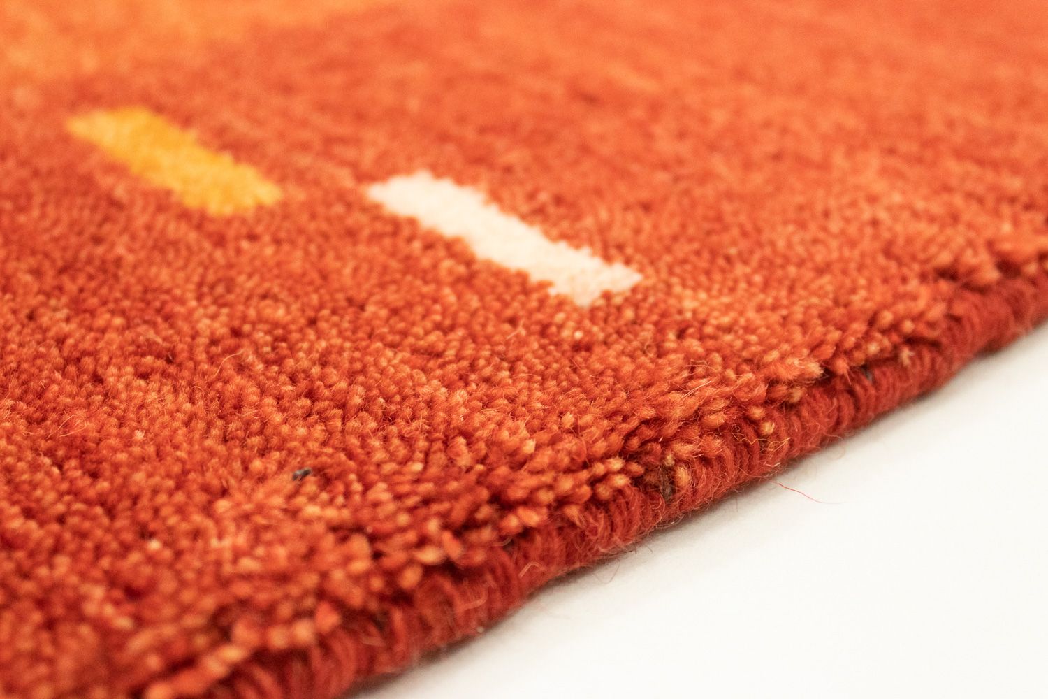 Tapis Gabbeh - Indus - 180 x 120 cm - rouge
