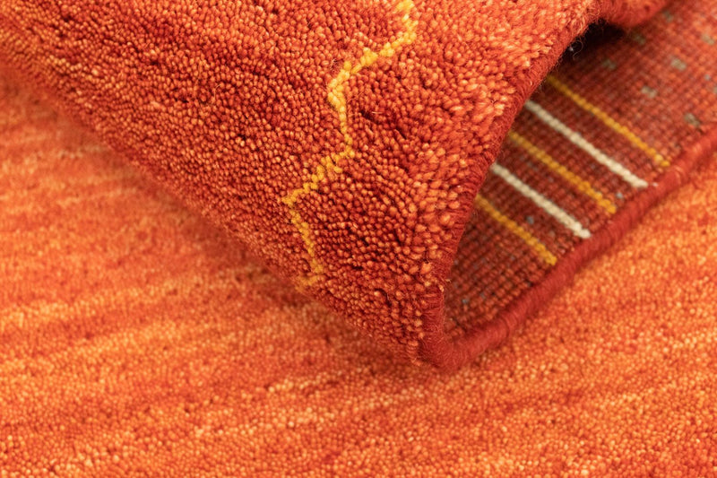 Tapis Gabbeh - Indus - 180 x 120 cm - rouge