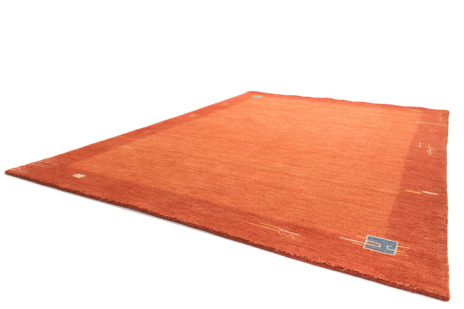 Tapis Gabbeh - Indus - 180 x 120 cm - rouge