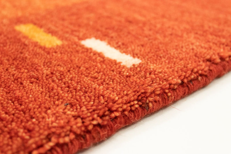 Gabbeh Teppich - Indus 300 x 250 cm - rot