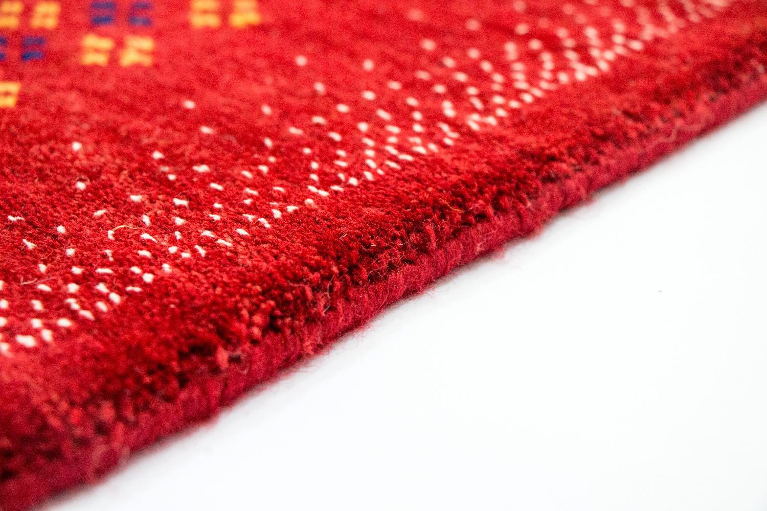 Tapis Gabbeh - Loribaft Persan - 400 x 300 cm - rouge