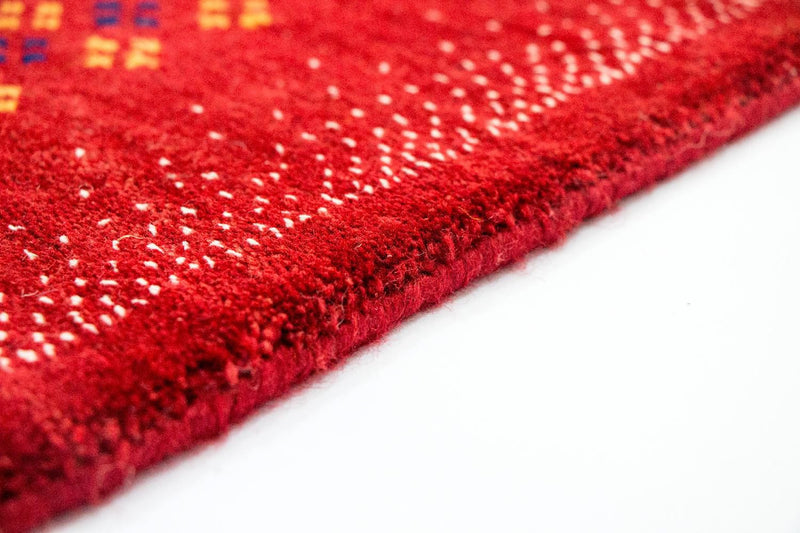 Tapis Gabbeh - Loribaft Persan - 400 x 300 cm - rouge