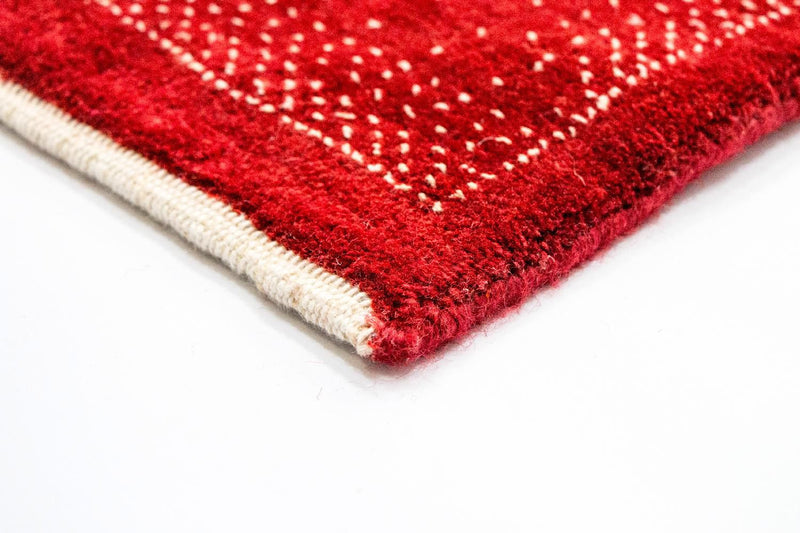 Tapis Gabbeh - Loribaft Persan - 400 x 300 cm - rouge
