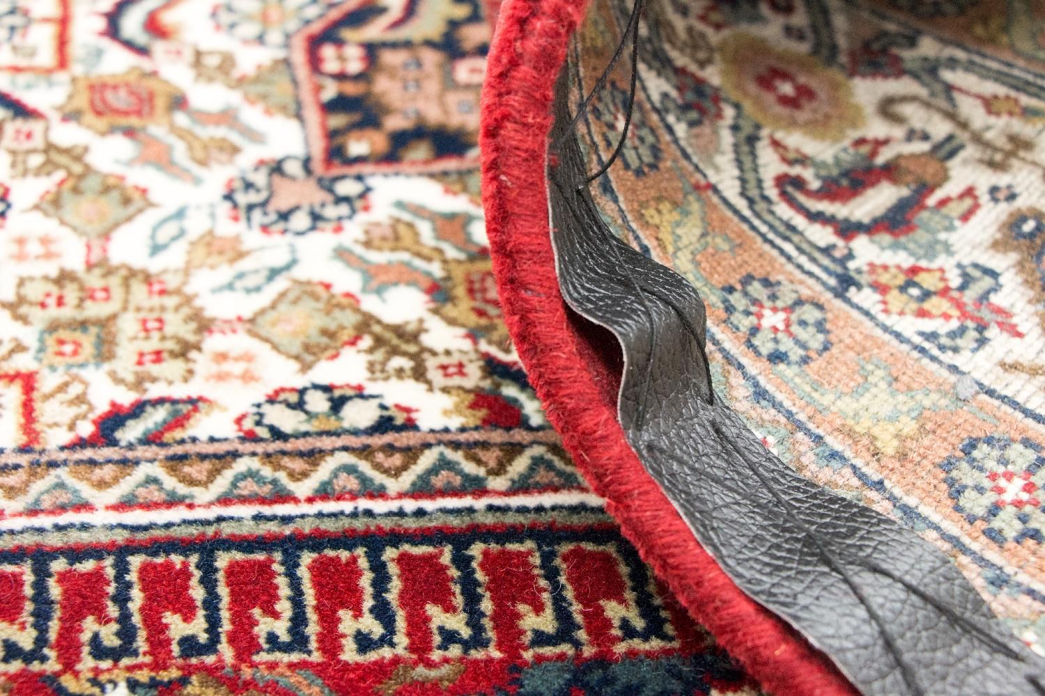 Tapis persan - Bidjar ronde  - 250 x 250 cm - rouge