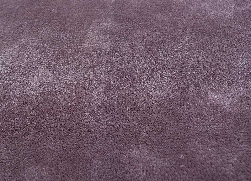 Designer Teppich rund  - 180 x 180 cm - lila
