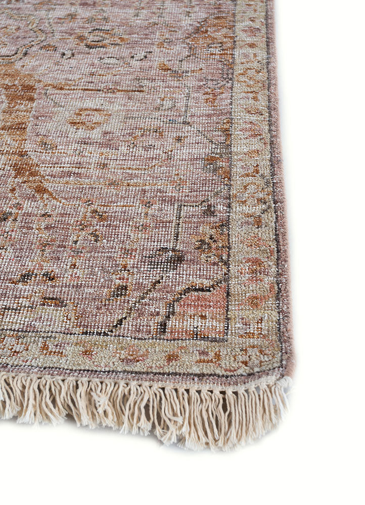 Tapis de couloir Tapis en laine - 240 x 75 cm - orange