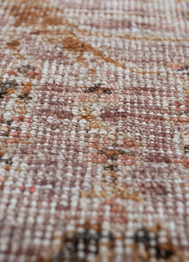 Tapis de couloir Tapis en laine - 240 x 75 cm - orange