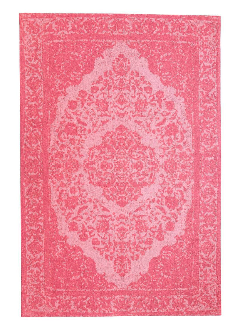 Tapis design - 200 x 140 cm - rouge clair