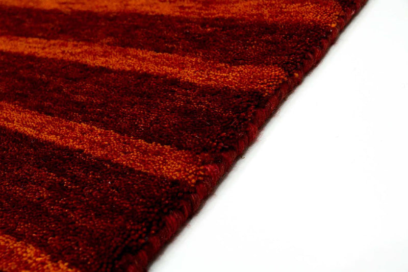 Tapis Gabbeh - Indus - 240 x 170 cm - rouille