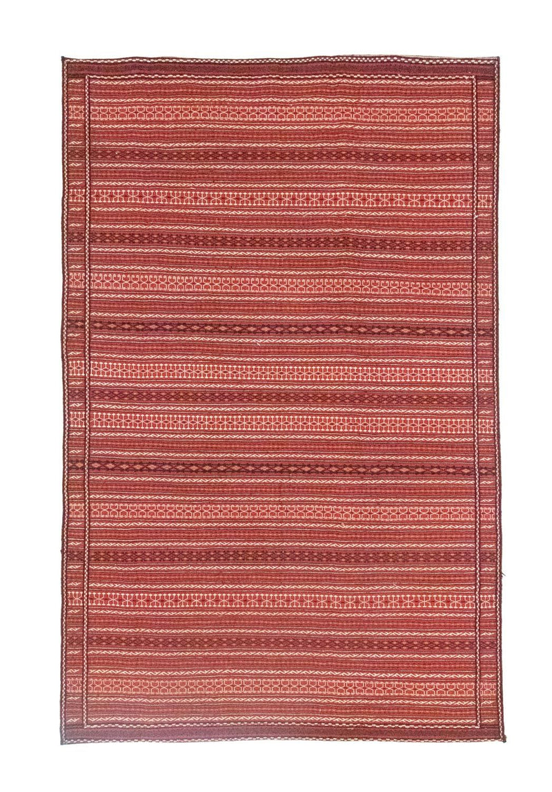 Tapis Kelim - Oriental - 301 x 197 cm - rouge
