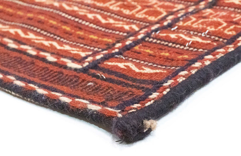 Tapis Kelim - Oriental - 301 x 197 cm - rouge