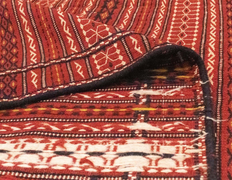 Tapis Kelim - Oriental - 301 x 197 cm - rouge