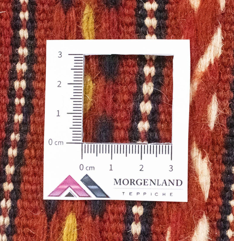 Tapis Kelim - Oriental - 301 x 197 cm - rouge
