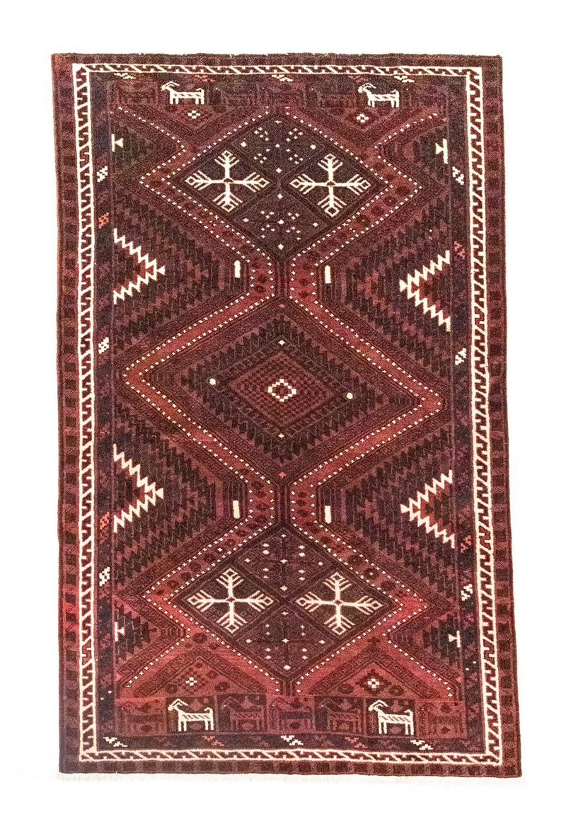 Tapis persan - Nomadic - 270 x 175 cm - marron